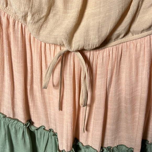 A.U.W secret charm colorblock dress size Large - Picture 6 of 11